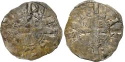 World Coins - County of Champagne, Denier, ca. 1050-1100, Provins & Sens, Billon,
