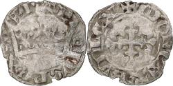 World Coins - France, Charles IV, Double Parisis, 1323-1328, Billon, , Duplessy:244b