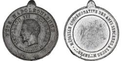 World Coins - France, Medal, Fête Napoléonienne, (1848-1852), Tin,