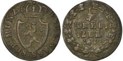 World Coins - Coin, German States, NASSAU, Wilhelm, 1/4 Kreuzer, 1822, Wiesbaden,