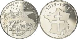World Coins - France, Medal, Débarquement de Normandie, History, XXth Century, Jimenez