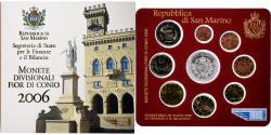 World Coins - San Marino, Set 1 ct. - 5 Euro, Coin card.FDC, 2006, Rome, Bi-Metallic