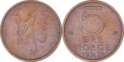 World Coins - Coin, Norway, 5 Öre, 1974