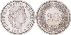 World Coins - Coin, Switzerland, 20 Rappen, 1983