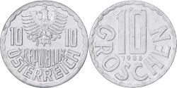 World Coins - Austria, 10 Groschen, 1986, Vienna, Aluminum, , KM:2878
