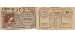 World Coins - Banknote, Austria, Hausmening, 50 Heller, portrait, 1920 UNC(63) Mehl:FS 358Ia