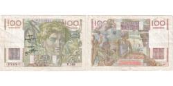 World Coins - France, 100 Francs, Jeune Paysan, 1946-12-19, Y.168, VF(30-35)
