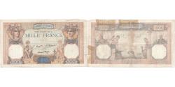 World Coins - France, 1000 Francs, Cérès et Mercure, 1927-03-18, L.92, VF(20-25)
