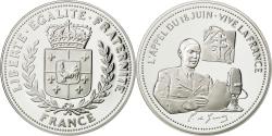 World Coins - France, Medal, De Gaulle, l'Appel du 18 juin, History, , Silver