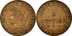 World Coins - Coin, France, Cérès, Centime, 1877, Paris, , Bronze, Gadoury:88