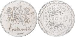 World Coins - France, 10 Euro, 2014, Sempé Fraternité Printemps, , Silver