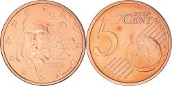 World Coins - France, 5 Euro Cent, 2006, Paris, BU, , Copper Plated Steel, Gadoury:3