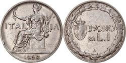 World Coins - Coin, Italy, Vittorio Emanuele III, Lira, 1922, Rome, , Nickel, KM:62