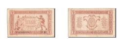 World Coins - Banknote, France, 1 Franc, 1917-1919 Army Treasury, 1917, 1917, AU(50-53)