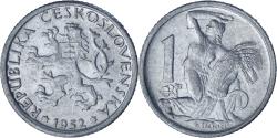 World Coins - Czechoslovakia, Koruna, 1952