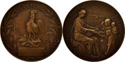 World Coins - France, Medal, Journée Française-Secours National, 1915, Lefebvre,