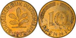 World Coins - Coin, GERMANY - FEDERAL REPUBLIC, 10 Pfennig, 1972, Karlsruhe, , Brass