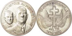 World Coins - France, Medal, Charles De Gaulle, Le Retour au Pouvoir, Mai 1958, French Fifth