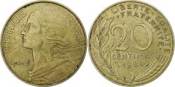 World Coins - France, 20 Centimes, Marianne, 1984, Pessac, Aluminum-Bronze, , KM:930