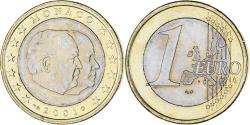 World Coins - Monaco, Rainier III, Euro, 2001, Paris, , Bi-Metallic, KM:173