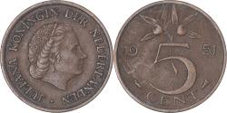 World Coins - Coin, Netherlands, 5 Cents, 1951