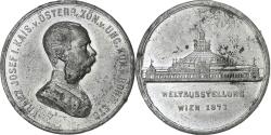 World Coins - Austria, Medal, François-Joseph I, Weltausstellung, 1873, Tin,