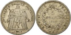 World Coins - Coin, France, Hercule, 5 Francs, 1849, Paris, , Silver, KM:756.1