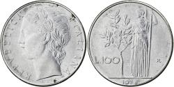 World Coins - Italy, 100 Lire, 1978, Rome, Stainless Steel, , KM:96.1