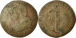 World Coins - Coin, France, 6 deniers français, 6 Deniers, 1792, Strasbourg,