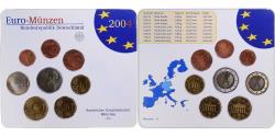 World Coins - Germany, 1 Cent to 2 Euro, 2004, Munich, Set Euro,