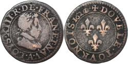 World Coins - Coin, France, Louis XIII, Double Tournois, 1621/20, Paris, , Copper