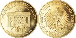 World Coins - Germany, Medal, 200 Jahre Brandenburger Tor, Bismarck, History, 1991,