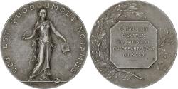 World Coins - France, Medal, Commission d'Examen du Notariat, Nord, n.d., Silver, Coudray