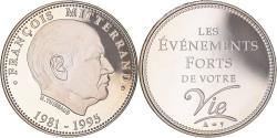 World Coins - France, Medal, Les événements forts de votre vie, François Mitterrand