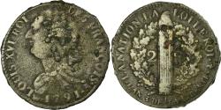 World Coins - Coin, France, 2 sols françois, 2 Sols, 1791, Paris, , Bronze