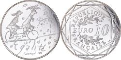 World Coins - France, 10 Euro, Egalité, 2014, Sempé, , Silver, Gadoury:EU718