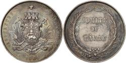 World Coins - France, Token, Insurance, Assureurs maritimes, Comité du Hâvre, 1864, Stern