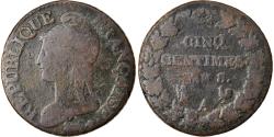 World Coins - Coin, France, Dupré, 5 Centimes, AN 8/5, Paris, , Bronze, KM:640.1