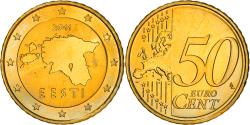 World Coins - Estonia, 50 Euro Cent, 2011, Vantaa, , Brass, KM:66