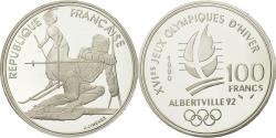 World Coins - Coin, France, 100 Francs, 1990, Paris, , Silver, KM:984