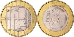 World Coins - Slovenia, 3 Euro, 2010, , Bi-Metallic, KM:95