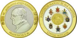World Coins - Vatican, Medal, Le Pape François, Religions & beliefs, 2013, , Copper