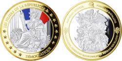 World Coins - France, Medal, Les Piliers de la République, Démocratique, , Copper