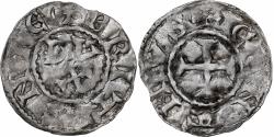 World Coins - Duchy of Brittany, Conan IV, Denier, 1156-1166, Rennes, Billon, EF(40-45)