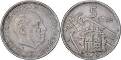 World Coins - Spain, Caudillo and regent, 5 Pesetas, 1968, Copper-nickel, , KM:786