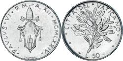 World Coins - Coin, VATICAN CITY, Paul VI, 50 Lire, 1974, Roma, , Stainless Steel