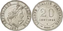 World Coins - Coin, France, 20 Centimes, 1887, Paris, , Nickel, KM:E37, Gadoury:50.4