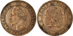 World Coins - Coin, France, Napoleon III, Napoléon III, 2 Centimes, 1861, Paris,