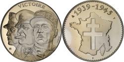 World Coins - France, Medal, Seconde Guerre Mondiale, Victoire du 8 Mai 1945, Copper-nickel