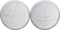 World Coins - Weimar Republic, Medal, Pioner U.Jngenieur korps, 1923, Porcelain,